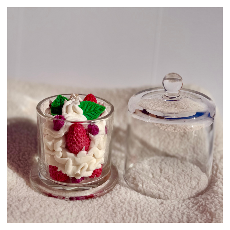 Bougie fruits rouges