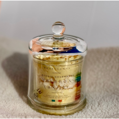 Bougie macaron vanille