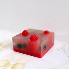 Savon fruits rouges