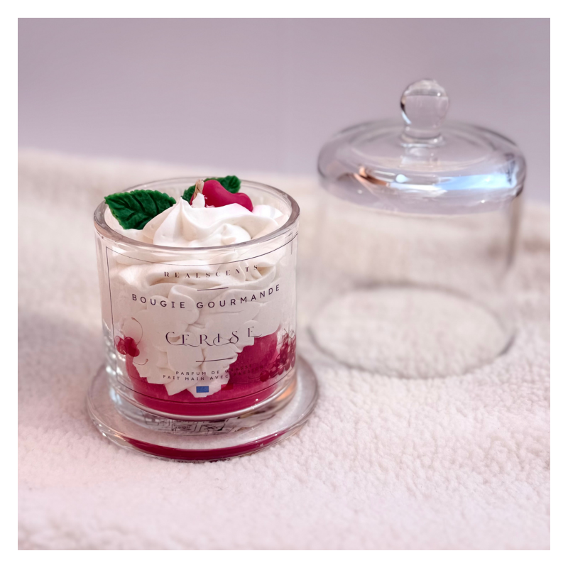 Bougie cerise